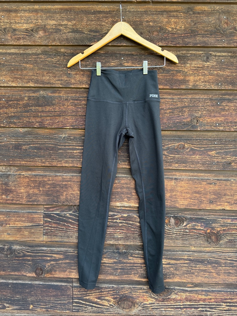 PINK Victoria's Secret Ultimate Black High-Waist Leggings